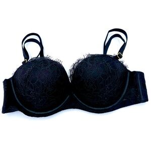 Victoria's Secret Very Sexy Black Lace Multiway Bra